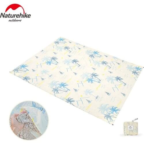 Naturehike Multifunctional 70D Patterned Beach Cloth 200g Ultralight Travel Sunshade Cloth Outdoor Picnic Mat