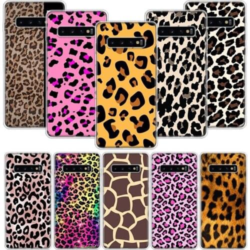 Fashion Sexy Leopard Print Panther Phone Case for Samsung Galaxy A51 A71 A50S A20E A30 A40 A70S A10S A01 A21 A41 A52 A20S A6 A7