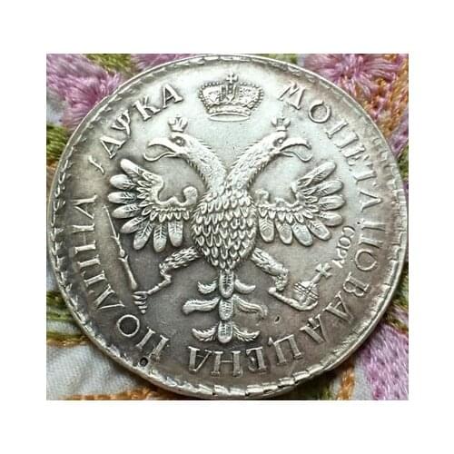 Wholesale russia copy coin 100% coper manufacturing silver-plated old coins
