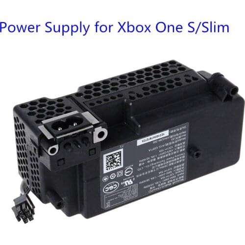 Original Replacement For Xbox One S Power Supply for Xbox One Slim Console Replacement 110V-220V Internal Power Board AC Adapter