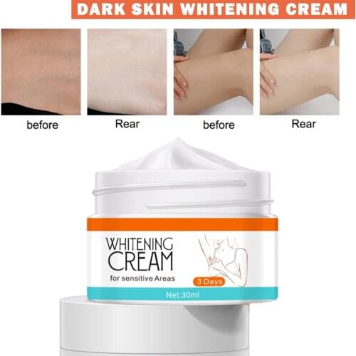 VOVA Underarm Melanin Removal Whitening Cream Armpit Private Part Buttocks Legs Elbow Knee Body Skin Lightening Bleaching Cream