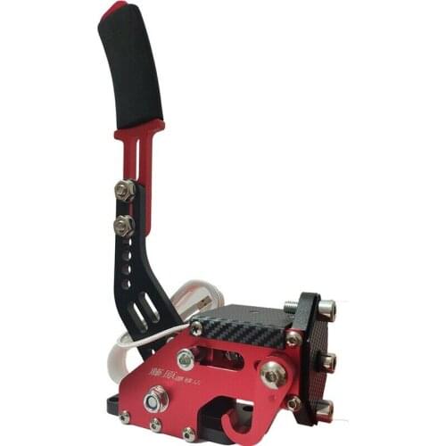 PC 14Bit USB Handbrake SIM For G25/G27/G29/T300/T500 Racing Games FANATECOSW DIRT RALLY Hand Brake System Red Black Blue Gold