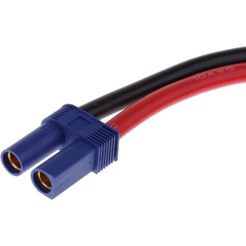 5.5mm Banana Plugs EC5 Battery Female Connector With 10AWG Wrie