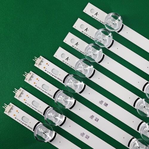 100%New Full Backlight LED strips for LC420DUE LG TV LG42LB580V INNOTEK DRT 3.0 42"-A/B Type 6916L 1709B 1710B 1957E 1956A