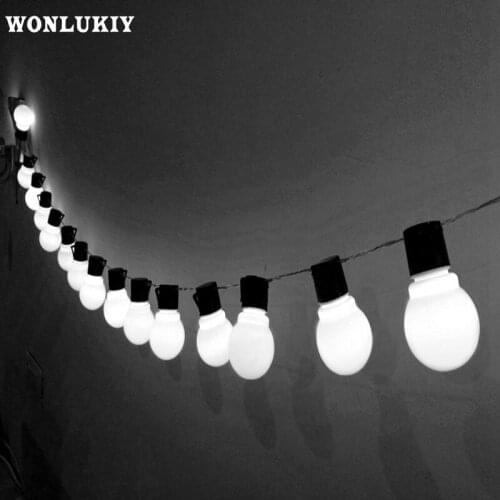 Wonlukiy LED String Lights With Transparent Wire