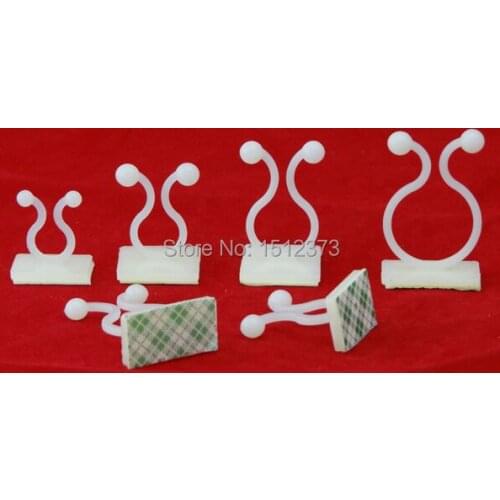 100pcs/lot kl-1 adshesive tie holder twist lock nylon66 material