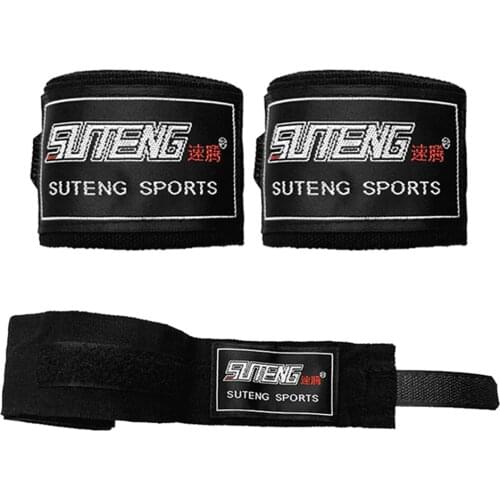 SUTENG Boxing Bandage 5m Boxing Hand Wraps Inner Gloves Wrist Support Straps Adjustable Elastic Kick Boxing Training Handwraps