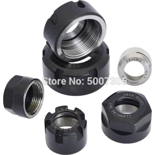 ER8 ER11 ER16 ER ER25 ER32 ER40 A M UM nut ER collet nut for clamping cnc milling turning collet chucks