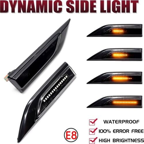 Dynamic LED Side Marker Lamp Sequential Blinker Turn Signal Light Car Styling For VW Transporter T6 Multivan Caddy MK4 2015-2019