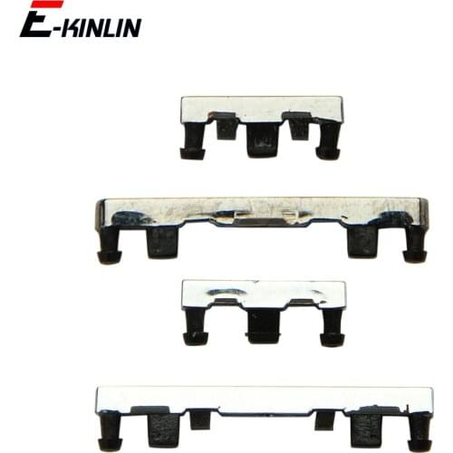 For Motorola Moto E E2 E3 E4 E5 Plus Volume Vibrate Key Switch Power Lock Side Button Full Set Housing Replacement Parts