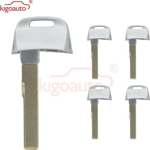 KIGOAUTO 5pcs Emergency Key for Audi Smart car Key HU66 key blade 2017 2018