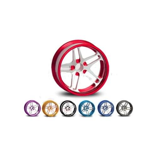 4pcs High Quality Homemade Parts Tamiya Mini 4WD 95012 Large Diameter Alloy Wheels For Four-wheel Drive Accessories