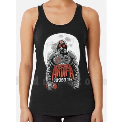 Antifa Supersoldier tank tops vest sleeveless Antifa Anti Anti Supersoldier Super Soldier Antifa Acab 1312 Eat The Rich