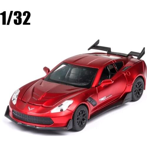 Diecast 1:32 Supercar Model Car Metal Alloy Car Simulation Pull Back Vehicles Car Toys For Children Gifts Free Shipping