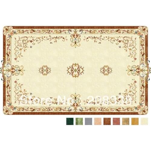 Marble medallion, waterjet medallion