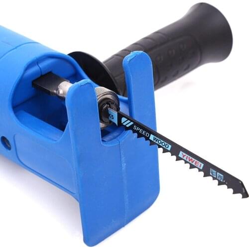 Reciprocating Saw Attachment Adapter Change Electric Drill Into Reciprocating Saw for Wood Metal Cutting Hand Tool
