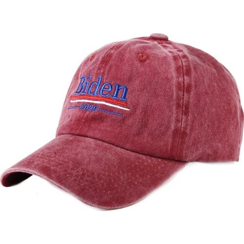 2020 New Women Men Hats Embroidery Cap Cotton Baseball Cap Joe Biden 2020 Biden Hat US Election Vote For Your President