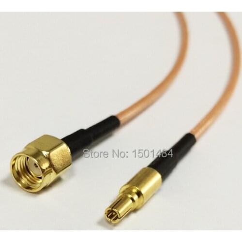 New RP-SMA Male Plug Connector Switch CRC9 Male straight RG316 Cable Adapter 15CM 6" for 3G HUAWEI modem wholesale price