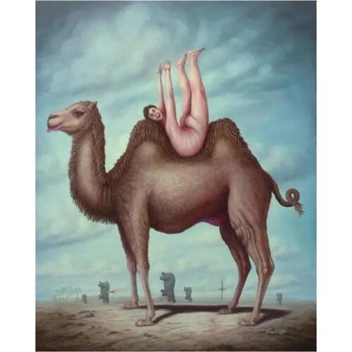 New Arrivals 5D DIY Full Round/Square Diamond Painting Camel Cross Stitch 3D Embroidery Rhinestone Mosaic Home Decor Y1661