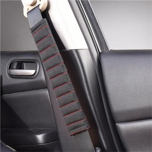 Auto Shoulder Protector Harness Car Styling Seat Belt Cover Breathable Shoulder Pad Auto Seat Belt Strap Cushion Car Accessories