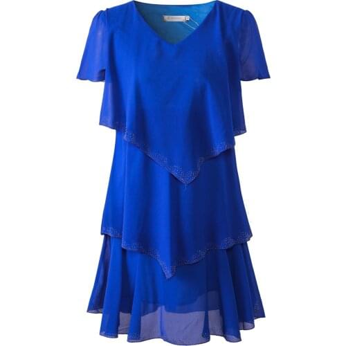 SHSHDHZX Summer Chiffon Dresses