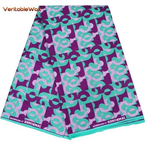 Ankara Africa Prints Tissu Real Wax Loincloth Fabric Dress Material Sewing Making Craft Accessory Patchwork Polyester FP6187