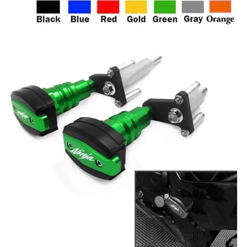 1 Pair CNC Frame Slider Guard Protector For KAWASAKI NINJA400 NINJA 400 Z400 2018-2020 Anti Crash Pad Engine Protection Sliders