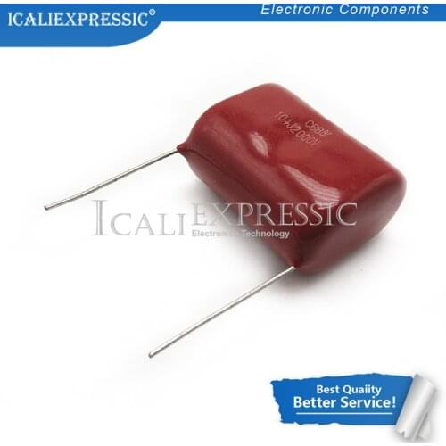 10PCS 0.1uF 2000V 2KV CBB 104 100NF Polypropylene film capacitor pitch 25mm CBB81 In Stock