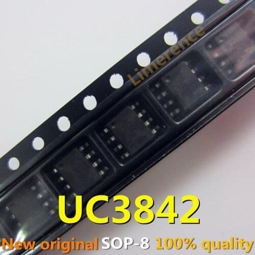 10PCS UC3842 SOP8 3842B SOP UC3842A UC3842B 3842 SOP-8 SMD new and original IC Chipset