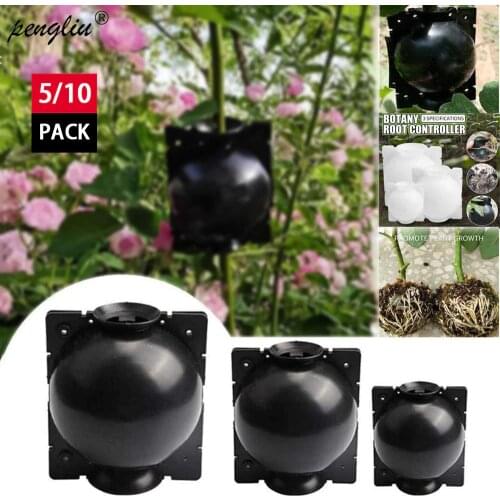 5/10PCS Adjustable Plant Rooting Ball Grafting Rooting Growing Box Breeding Case for Garden