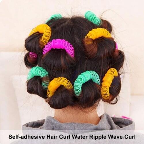 8Pcs /6Pcs Magic Hair Donuts Hair Styling Roller Hairdress Magic Bendy Curler Spiral Curls DIY Tool For Woman Hair Tools New