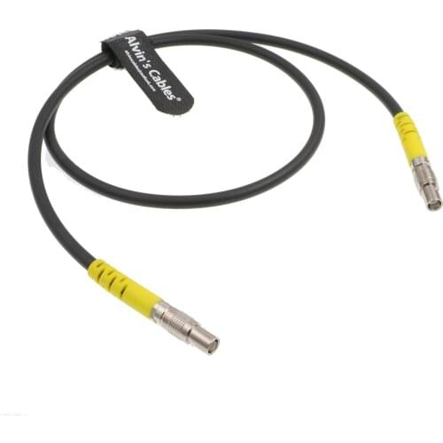 Alvins Cables ARRI Classic EVF Cable Viewfinder 16 Pin Right Angle Male to Straight Female