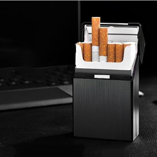 Aluminum Metal Cigarette Box 20Pcs Waterproof Moisture-proof and Pressure-proof Pitilleras Mujer Pitilleras Para 20 Cigarrillos