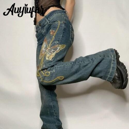 Auyiufar Women's Flared Jeans