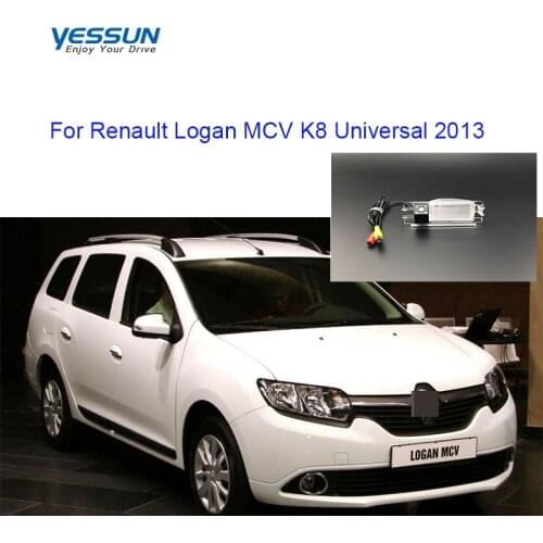 Yessun License plate camera For Renault Logan MCV K8 Universal 2013 Car Rear View camera Parking Assistance