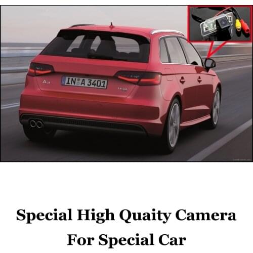 LiisLee Car Reversing image Camera For Audi A3 S3 RS3 8V MK3 2012~2020 Night Vision HD WaterProof Rear View back Up Camera