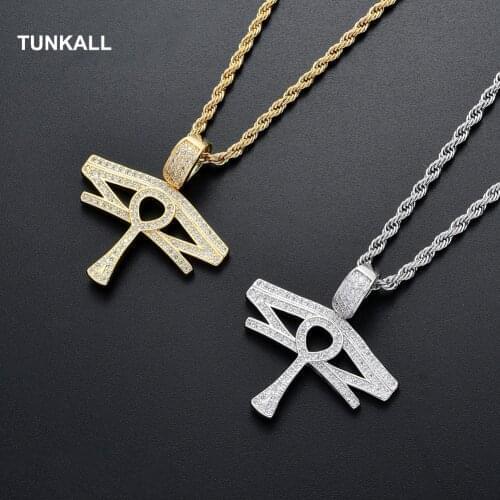 Brass Micro Pave Cubic Zirconia Pendants&Necklace Men And Women Jewelry Gift CN078