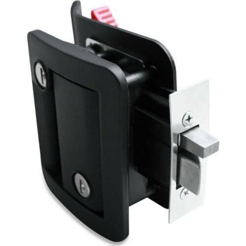 R3 Mechanical Door Lock Camper Car Push Lock RV Caravan Boat Drawer Latch Button Locks for Furniture Hardware Accessories