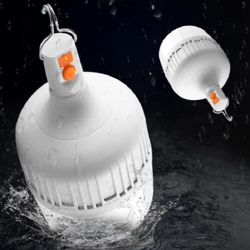 Multi-Specification Rechargeable Super Bright LED Waterproof Home Outdoor Night Market Lighting Power Outage Emergency Light