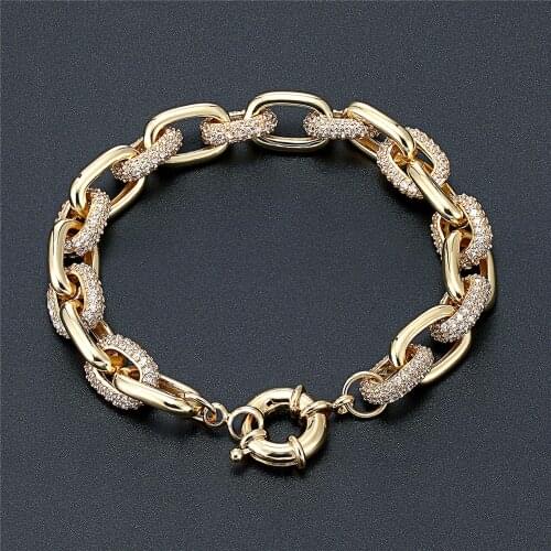 New Fashion 8 Colors Zircon Bracelet For Women CZ Bracelet Best Jewelry Valentines Day Gift Male Bracelets Pulseira Masculina