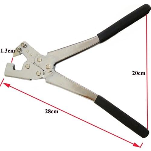 New 1pcs 11" Single-handed Metal Keel Clamp, Decorative Ceiling Keel Riveting Clamp 0.5-0.8mm Punching Pliers