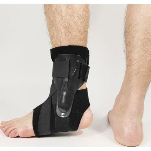 New Brace Elastic Compression Sleeve Sport Relief Pain Foot Stabilizer Guard Sports Running Ankle Support1