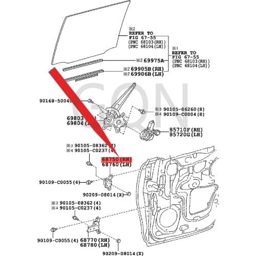 Right rear door upper hinge assembly 2007-Toy ota LAN DCR UIS ER right rear door upper hinge right rear door upper door hinge