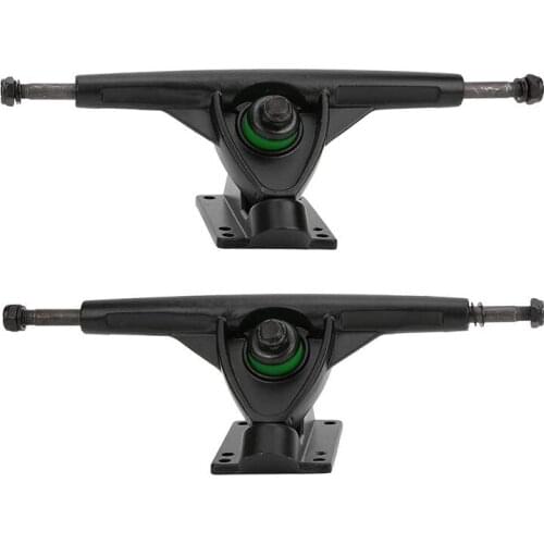 Skateboard Truck,2 Pcs Aluminium Alloy 7 Inch Beginner Skateboard Thicken Base Longboard Truck Bracket Skateboard Tool