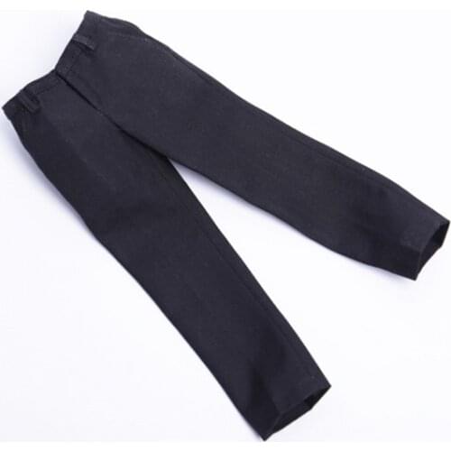 1/6 Male Suit Pants Long Trouswers with Belt Models for 12''Action Figures Bodies Accessories
