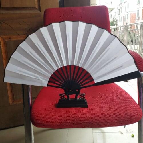 10/ 8 inch blank cloth folding fan Chinese style painting and calligraphy fan Various blank fan silk cloth