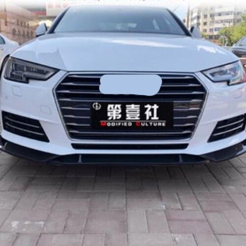 17-20 For Audi A4L modified front shovel with small front lip and large surrounding A4L front bar