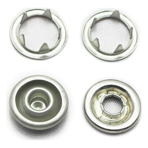 Sewing Accessories metal Buttons 200sets Dia 7.2mm Nickle Bronze prong Snap Button Baby Clothes Garment None Nickel-free