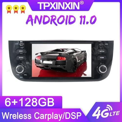 Android 11.0 6+128G For Fiat Ducato 2011 - 2015 GPS Car Multimedia Player Headunit Audio Radio Navigtion Tape Recorder