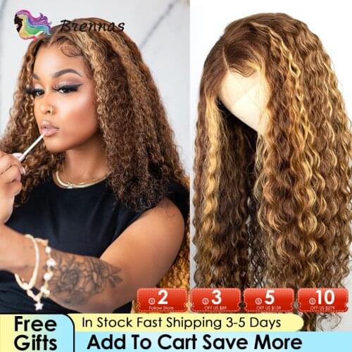 Brennas Part Lace Wigs